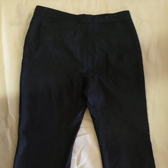 Isaac Mizrahi For Target Dress Pants - Wide Leg - Navy Blue - Women Size 12 - Picture 1 of 7